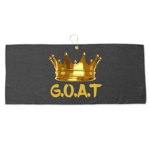 Golden Crown GOAT Great Of All Time Limited Edition Large Microfiber Waffle Golf Towel