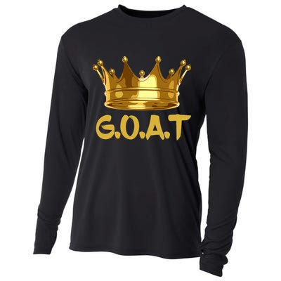 Golden Crown GOAT Great Of All Time Limited Edition Cooling Performance Long Sleeve Crew