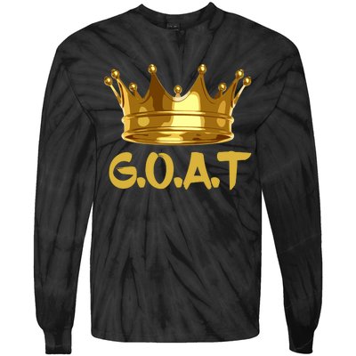 Golden Crown GOAT Great Of All Time Limited Edition Tie-Dye Long Sleeve Shirt