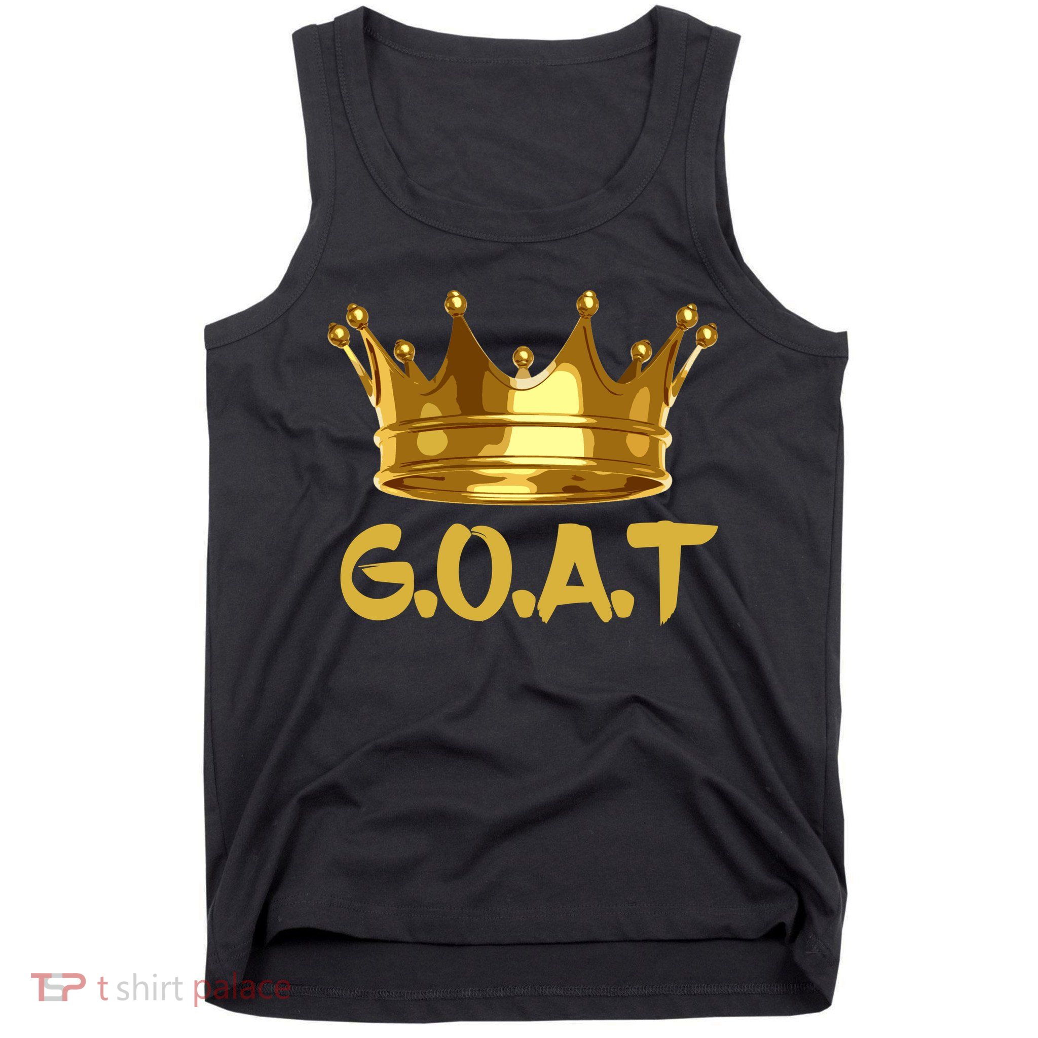 Golden Crown GOAT Great Of All Time Limited Edition Tank Top