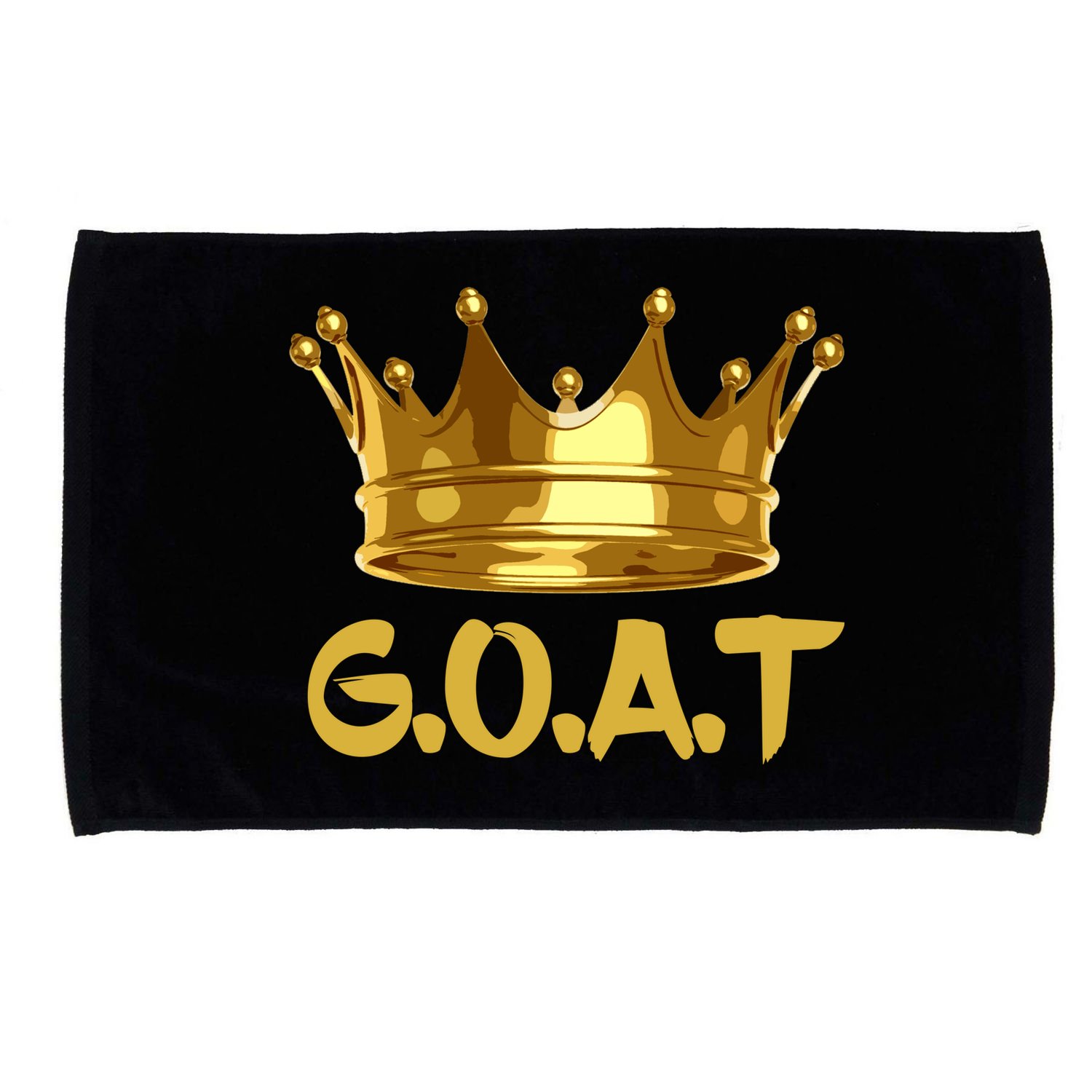 Golden Crown GOAT Great Of All Time Limited Edition Microfiber Hand Towel