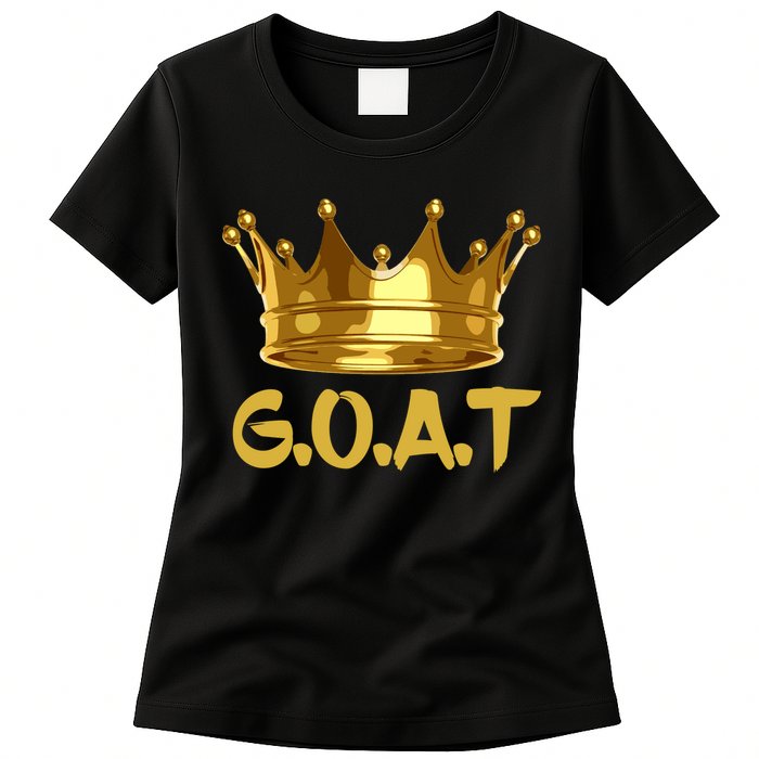 Golden Crown GOAT Great Of All Time Limited Edition Womens T-Shirt