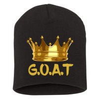 Golden Crown GOAT Great Of All Time Limited Edition Short Acrylic Beanie