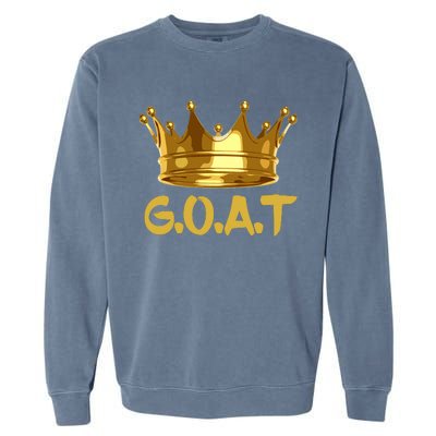 Golden Crown GOAT Great Of All Time Limited Edition Garment-Dyed Sweatshirt