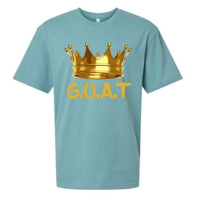 Golden Crown GOAT Great Of All Time Limited Edition Sueded Cloud Jersey T-Shirt