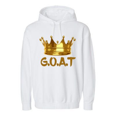 Golden Crown GOAT Great Of All Time Limited Edition Garment-Dyed Fleece Hoodie