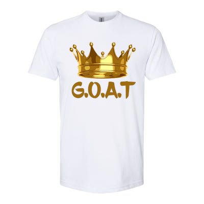 Golden Crown GOAT Great Of All Time Limited Edition Softstyle CVC T-Shirt