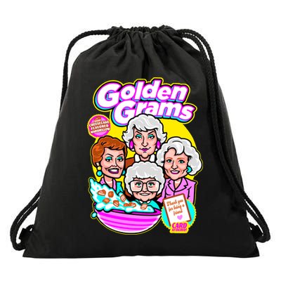 Golden Grams Cereal Drawstring Bag