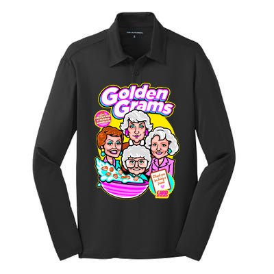 Golden Grams Cereal Silk Touch Performance Long Sleeve Polo