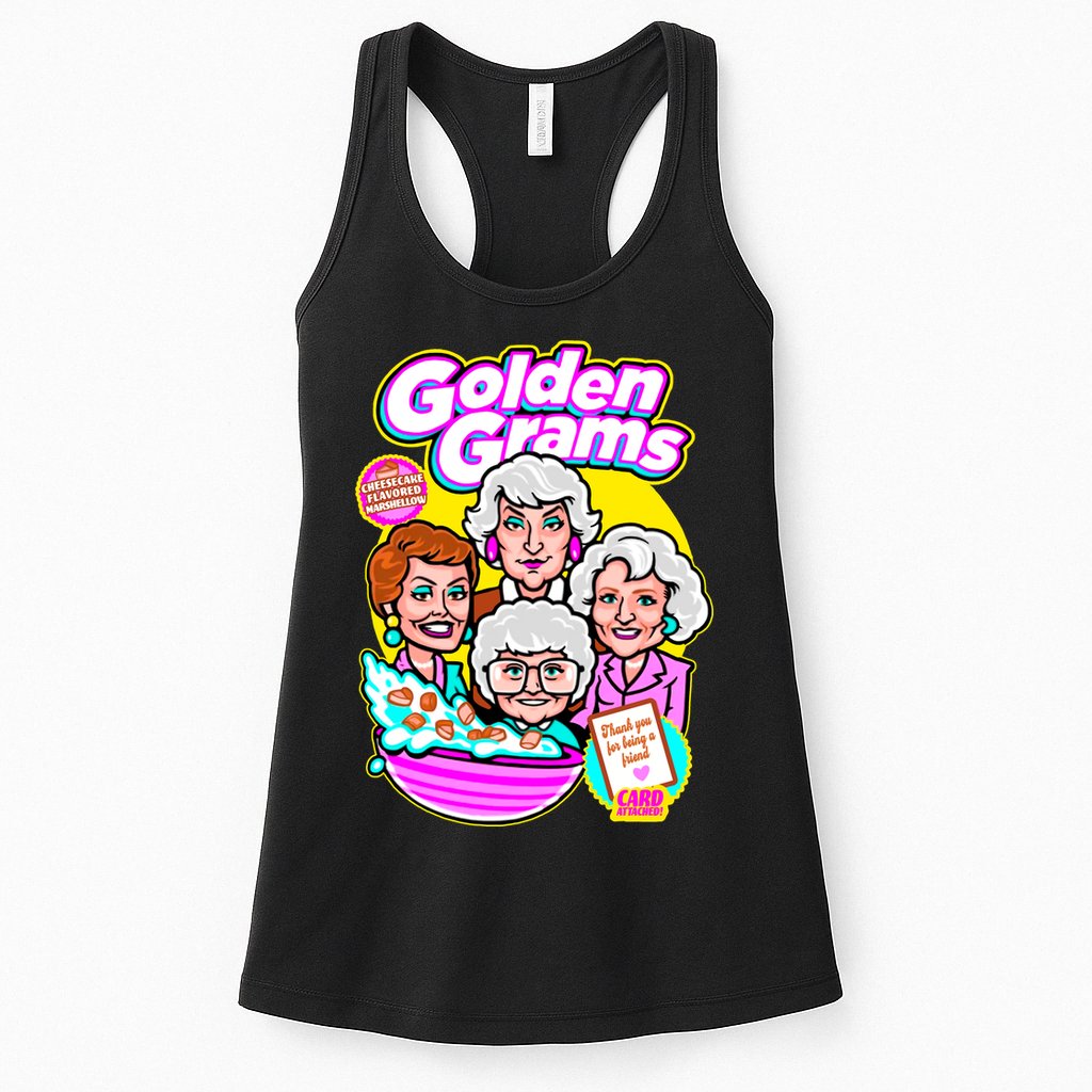 Golden Grams Cereal Womens Tank Top