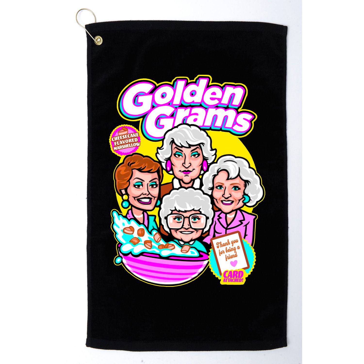 Golden Grams Cereal Golf Towel