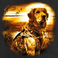 Golden Hunter Retriever Dog Cool Comfort Performance Bucket Hat