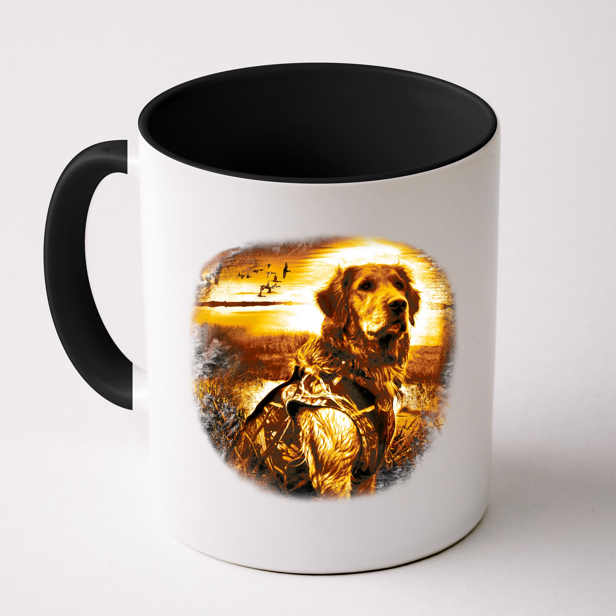 Golden Hunter Retriever Dog Mug