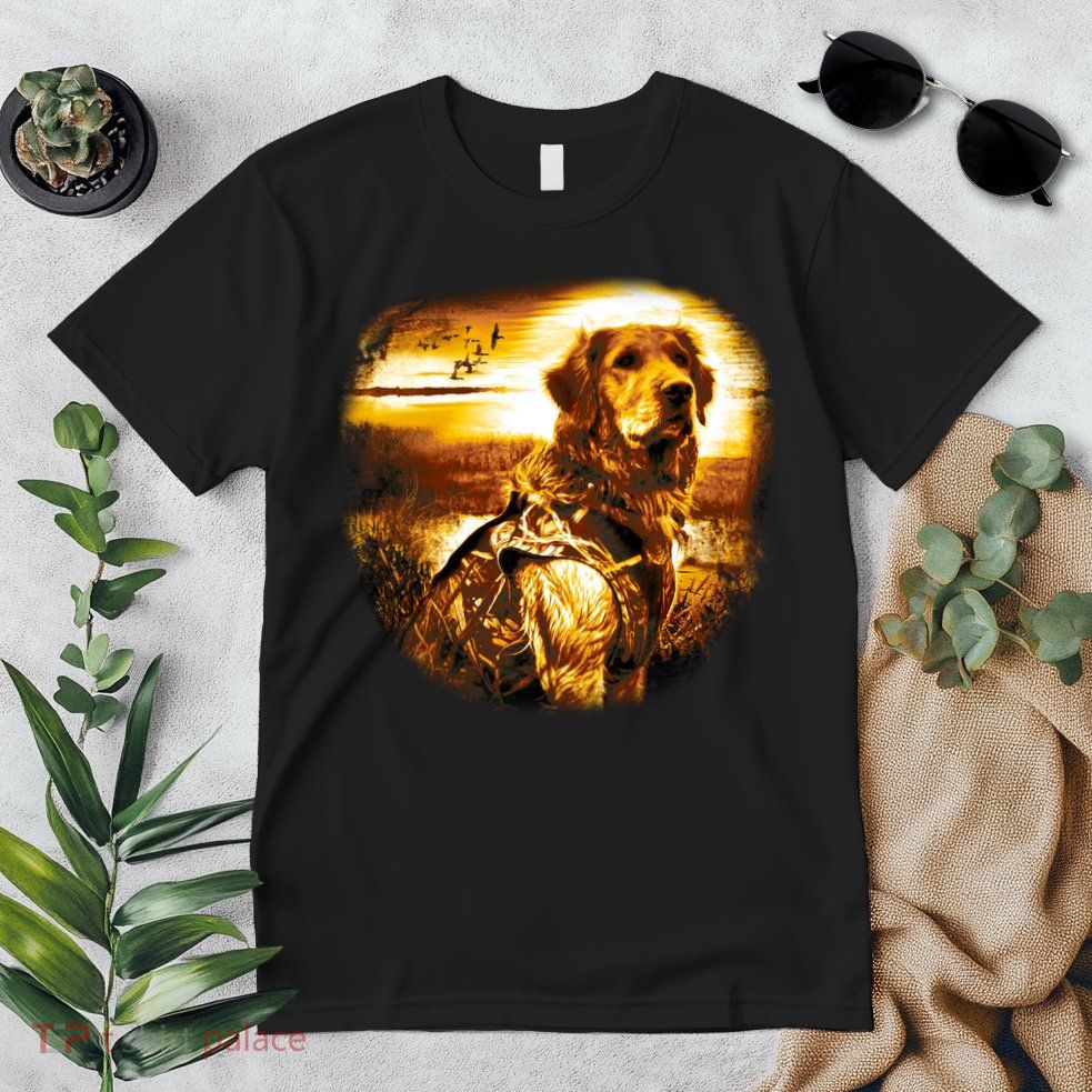 Golden Hunter Retriever Dog Premium T-Shirt