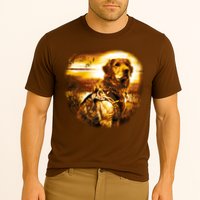 Golden Hunter Retriever Dog Cooling Performance Crew T-Shirt