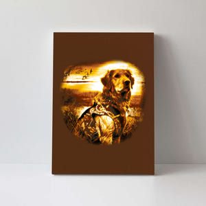 Golden Hunter Retriever Dog Canvas