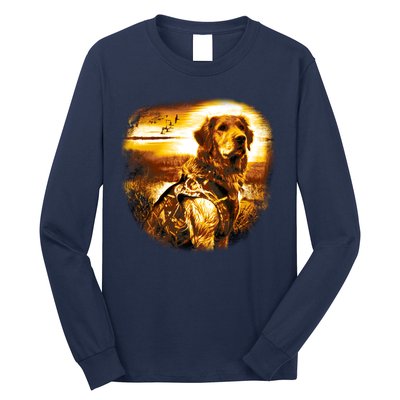 Golden Hunter Retriever Dog Long Sleeve Shirt