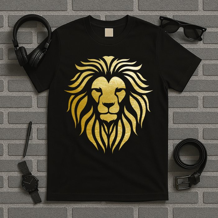 Golden King Lion T-Shirt