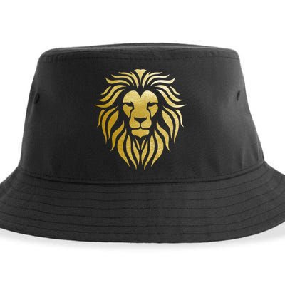 Golden King Lion Sustainable Bucket Hat