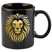 Golden King Lion 11oz C Handle Ceramic Mug