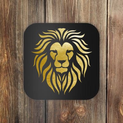 Golden King Lion Coaster