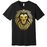 Golden King Lion Premium T-Shirt