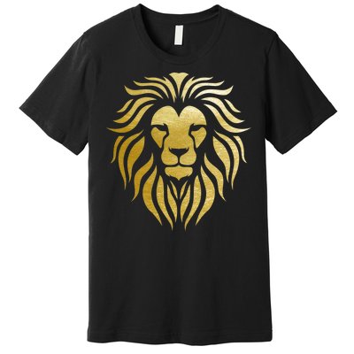 Golden King Lion Premium T-Shirt