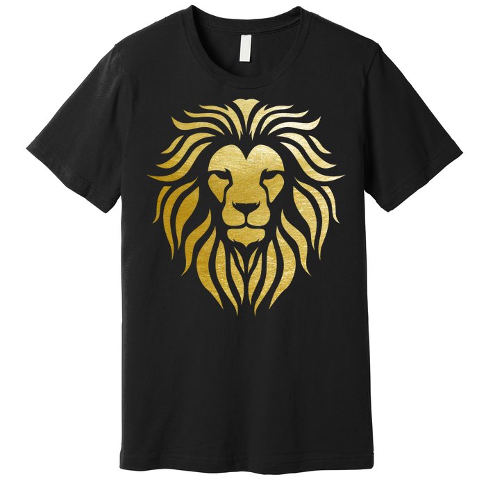 Golden King Lion Premium T-Shirt