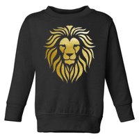 Golden King Lion Toddler Sweatshirt