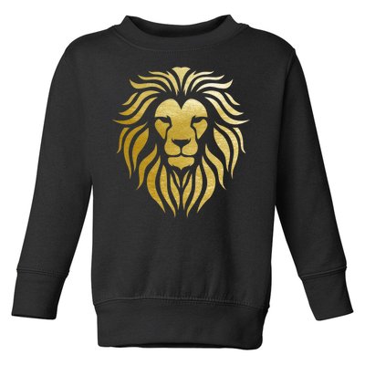 Golden King Lion Toddler Sweatshirt