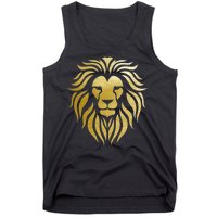 Golden King Lion Tank Top