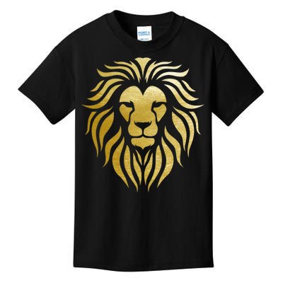 Golden King Lion Kids T-Shirt