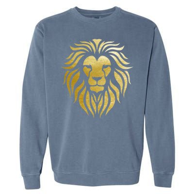 Golden King Lion Garment-Dyed Sweatshirt