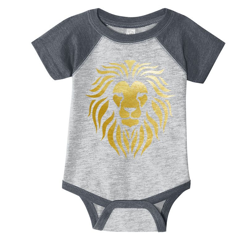 Golden King Lion Infant Baby Jersey Bodysuit
