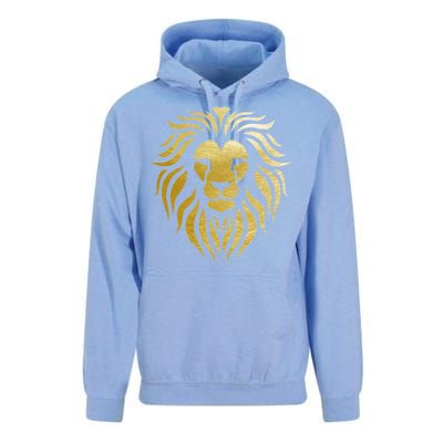 Golden King Lion Unisex Surf Hoodie