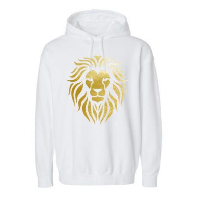 Golden King Lion Garment-Dyed Fleece Hoodie