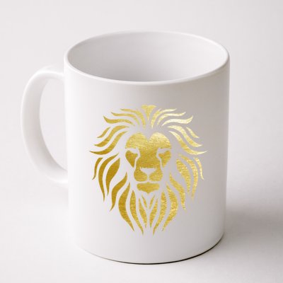 Golden King Lion Coffee Mug