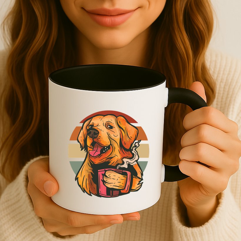 Golden Retriever Dog Coffee Mug