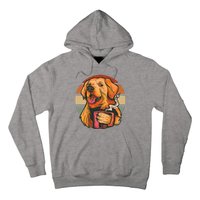 Golden Retriever Dog Coffee Hoodie