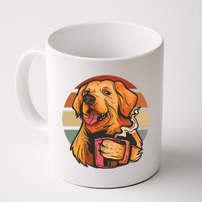 Golden Retriever Dog Coffee Coffee Mug