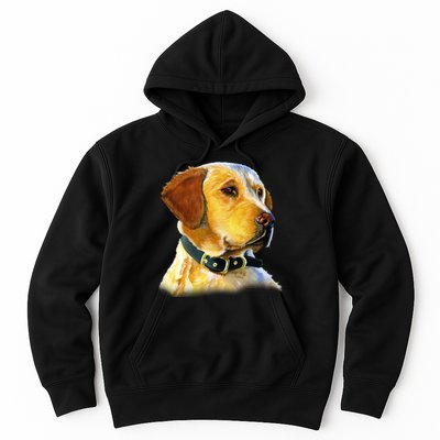 Golden Retriever Dog Portrait Hoodie