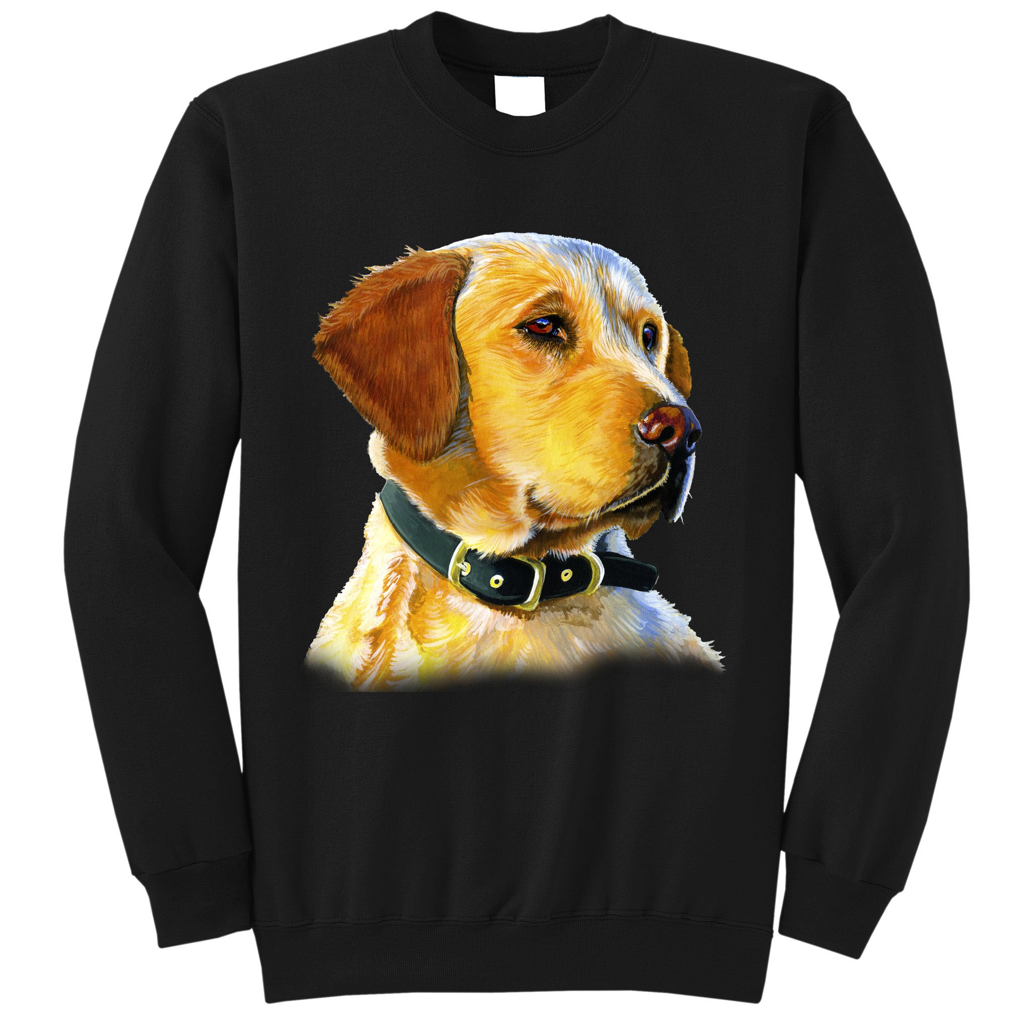 Golden Retriever Dog Portrait Sweatshirt