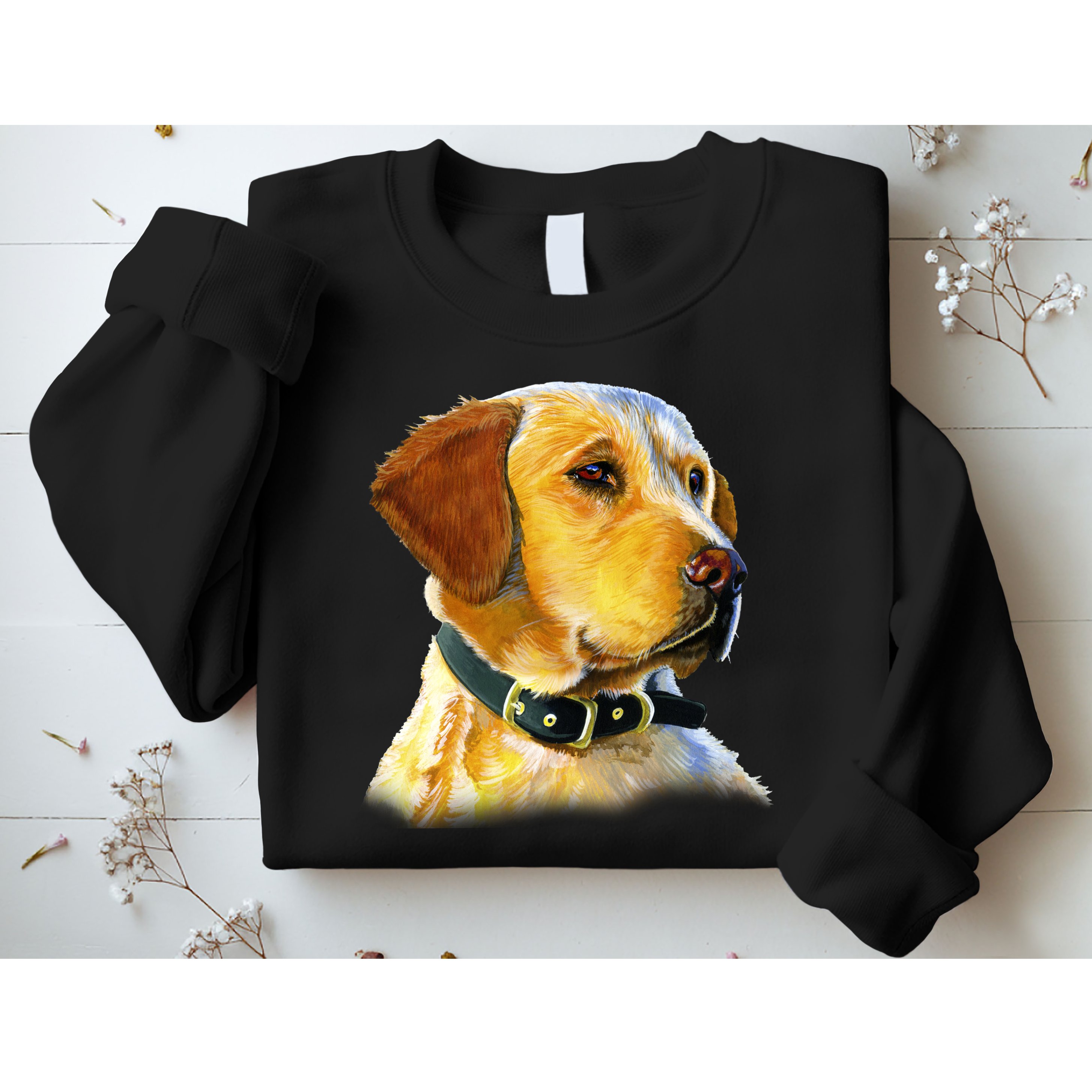 Golden Retriever Dog Portrait Sweatshirt