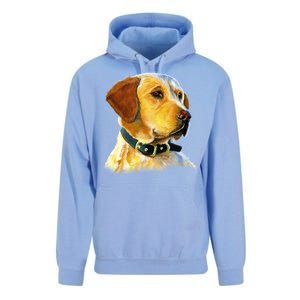 Golden Retriever Dog Portrait Unisex Surf Hoodie