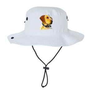 Golden Retriever Dog Portrait Legacy Cool Fit Booney Bucket Hat