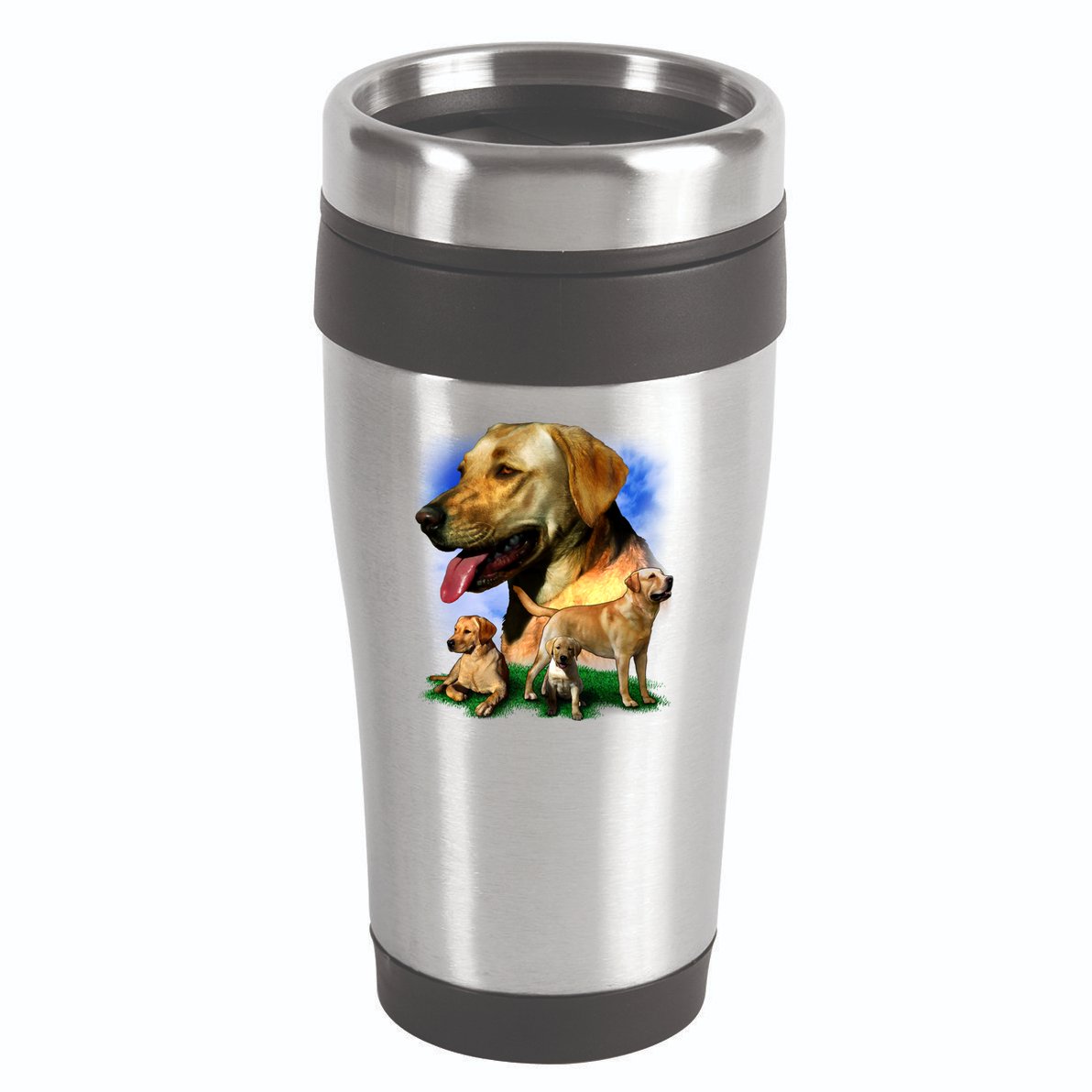 Golden Retriever Family 16oz Travel Tumbler