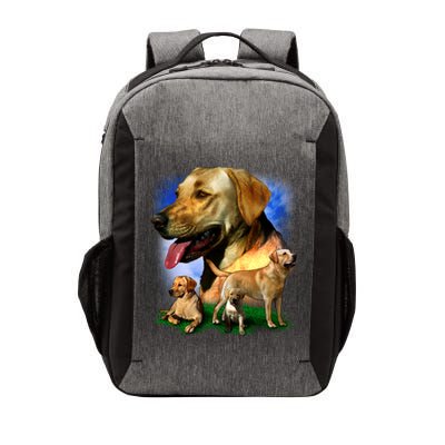 Golden Retriever Family Vector Backpack