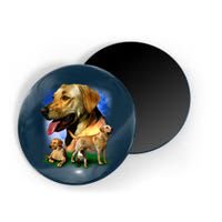 Golden Retriever Family Magnet