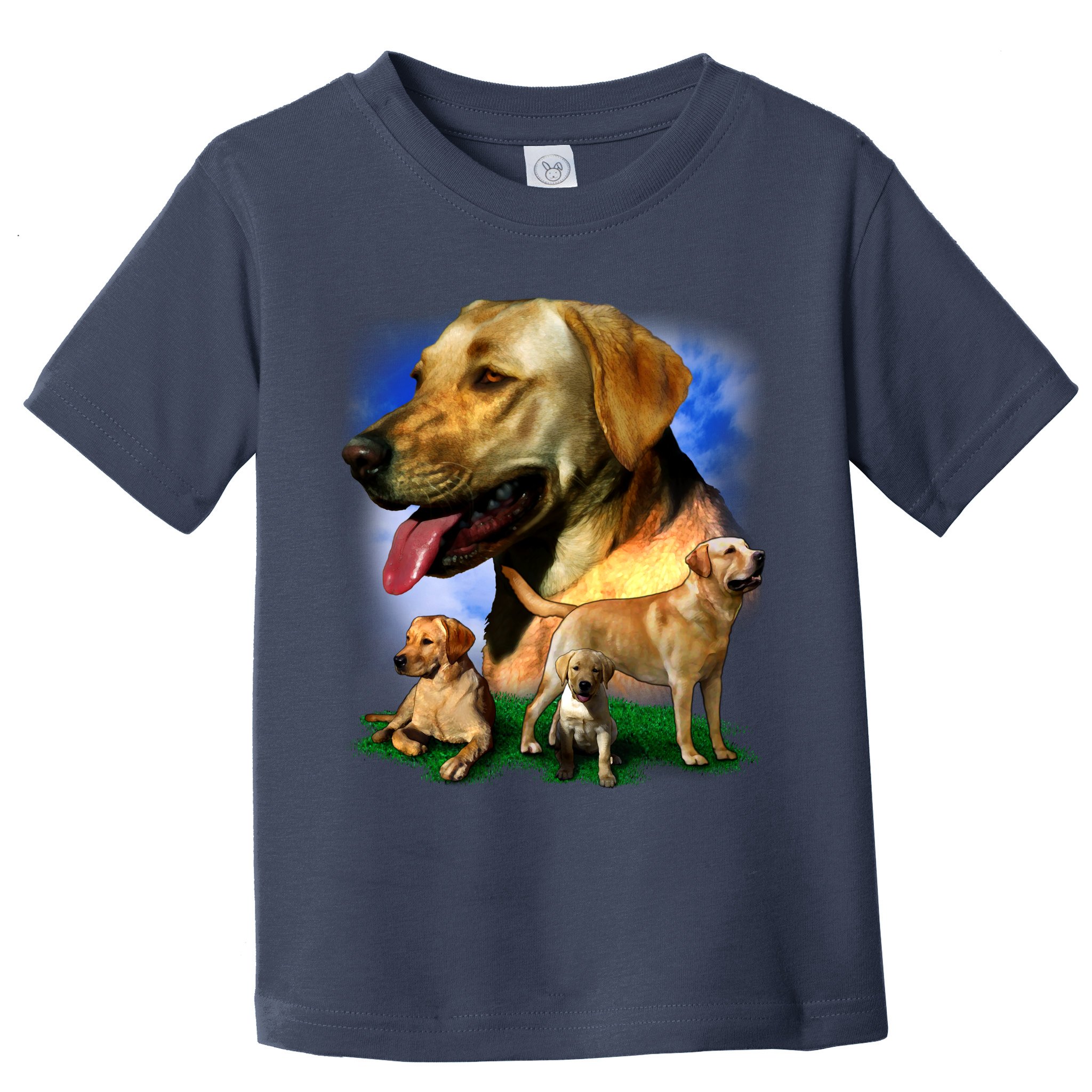 Golden Retriever Family Toddler T-Shirt