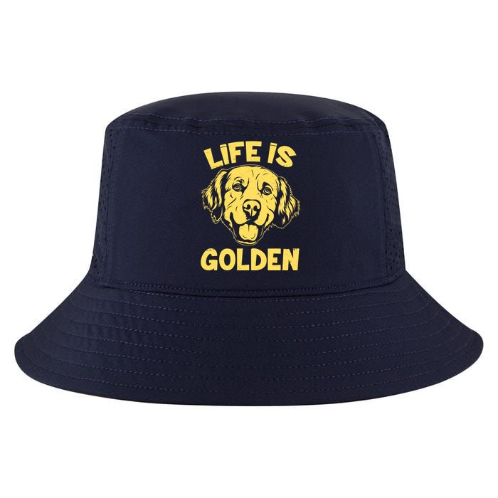 Golden Retriever Life Is Golden  Cool Comfort Performance Bucket Hat